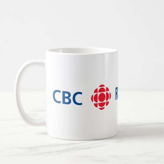 CBC/Radio-Canada logo Coffee Mug (Left)