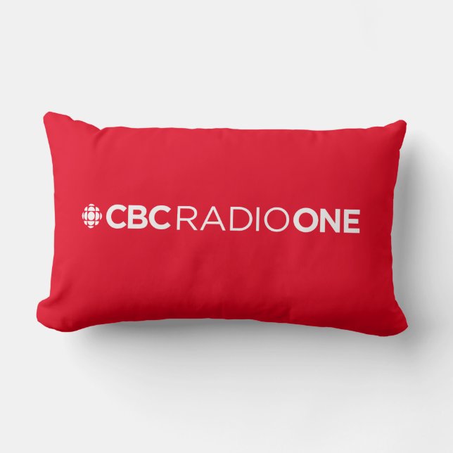 CBC Radio One Lumbar Cushion (Front)