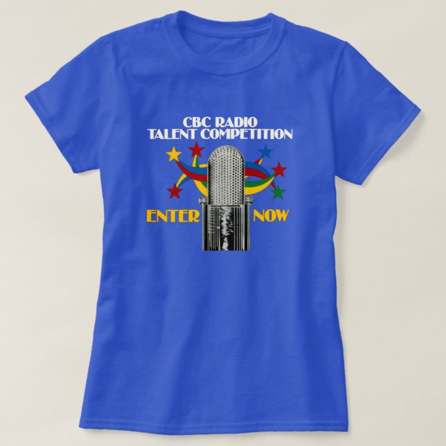 CBC Radio Talent Competition Women's T-Shirt (Design Front)