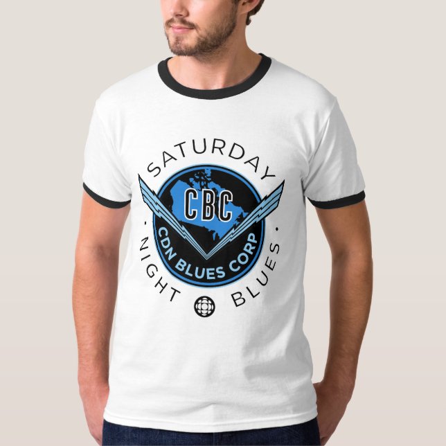 CBC Saturday Night Blues T-Shirt (Front)