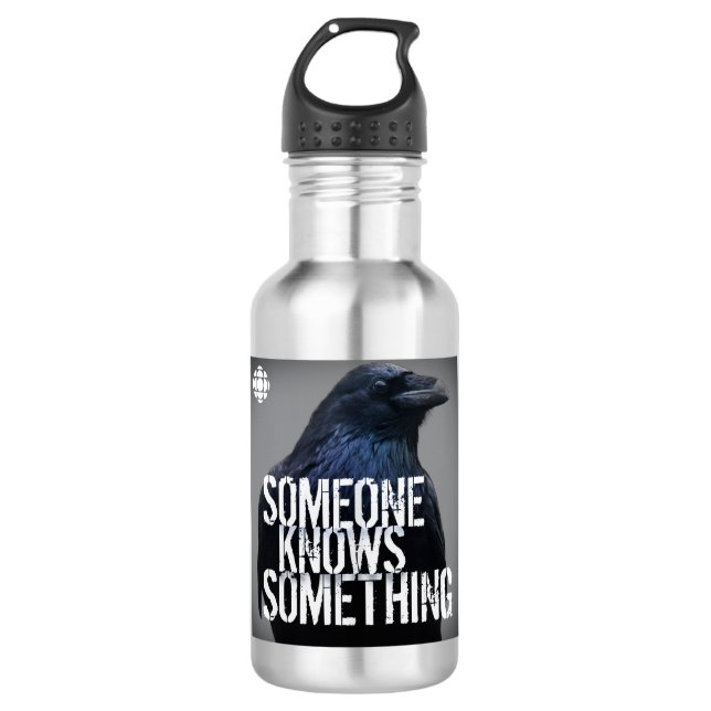 CBC Someone Knows Something 532 Ml Water Bottle (Front)