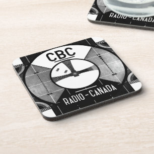 CBC Test Pattern Coaster (set of 6)