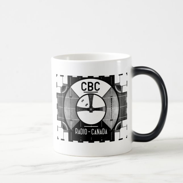 CBC Test Pattern Magic Mug (Right)