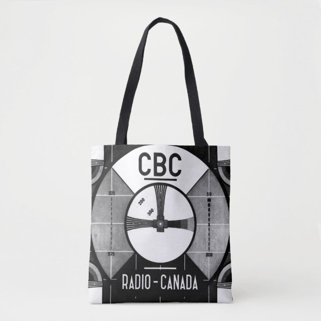 CBC Test Pattern Shoulder Tote (Front)