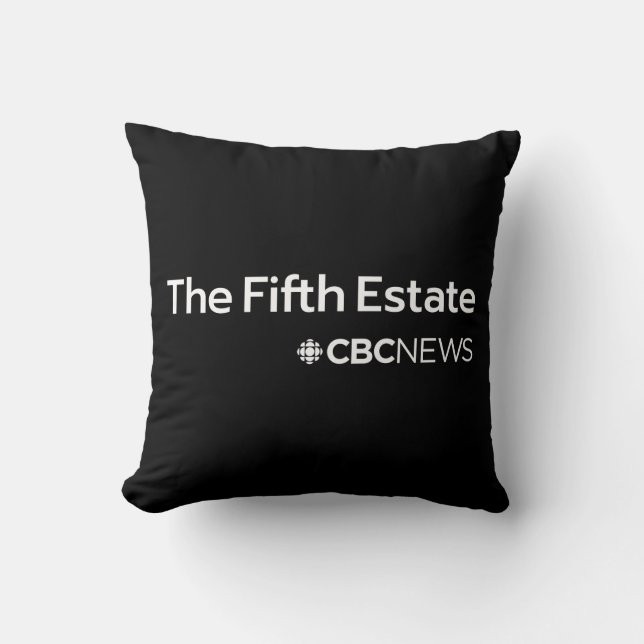 CBC The Fifth Estate Cushion (Front)