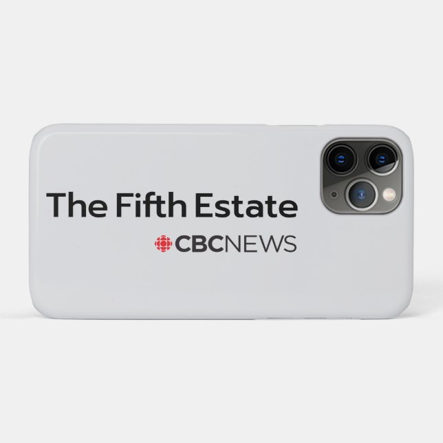 CBC The Fifth Estate Phone Case (Back (Horizontal))