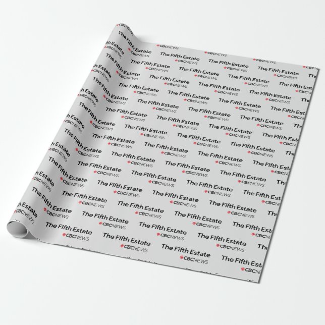 CBC The Fifth Estate Wrapping Paper (Unrolled)