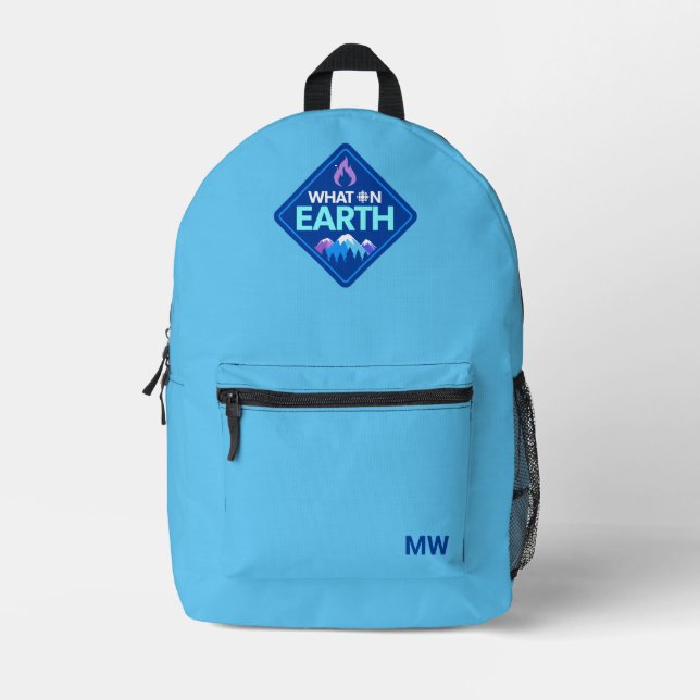 CBC - What On Earth Printed Backpack (Front)