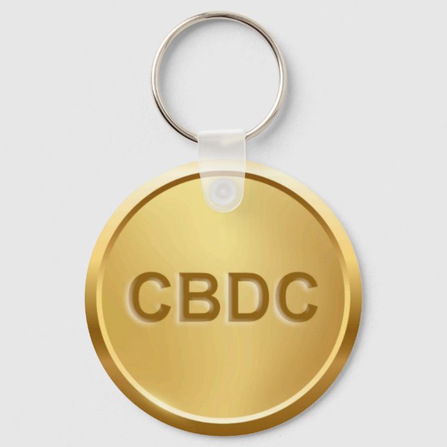 CBDC Central Currency Key Ring (Front)