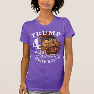 CBP DHS FBI Trump Dead Obituary Service Party Hell T-Shirt