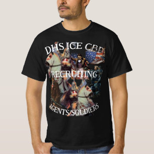 CBP Recruiting Customs Border Patrol Birth Nation  T-Shirt
