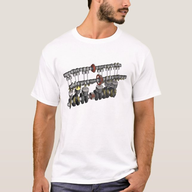 CBX 1000 Motorcycle Engine T-Shirt (Front)