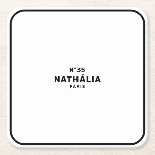 CC (Chic & Classic) Square Paper Coaster