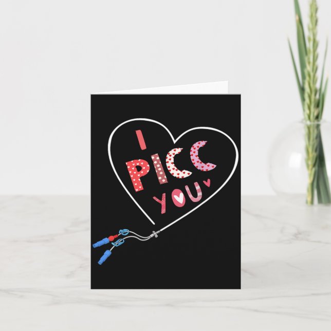 Cc Heart Valentine Vascular Access Team Cc Iv Nurs Card (Front)