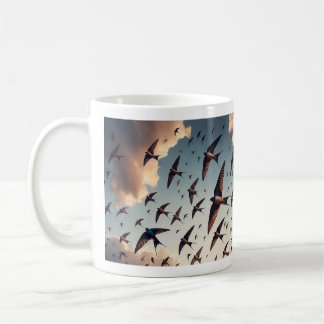 CC&L Tree Service Chimney Swift Mug Design