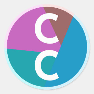 CC Logo Classic Round Sticker