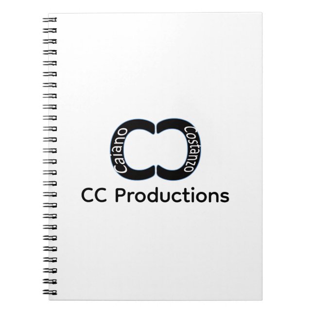 CC Productions Classic Spiral Notebook (Front)
