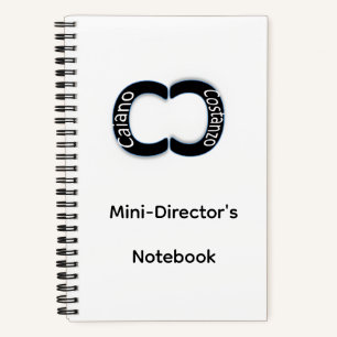 CC Productions Mini-Director's Notebook