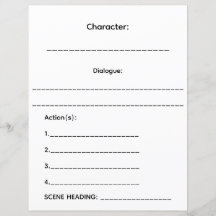 CC Productions Mini-Screenplay Pages