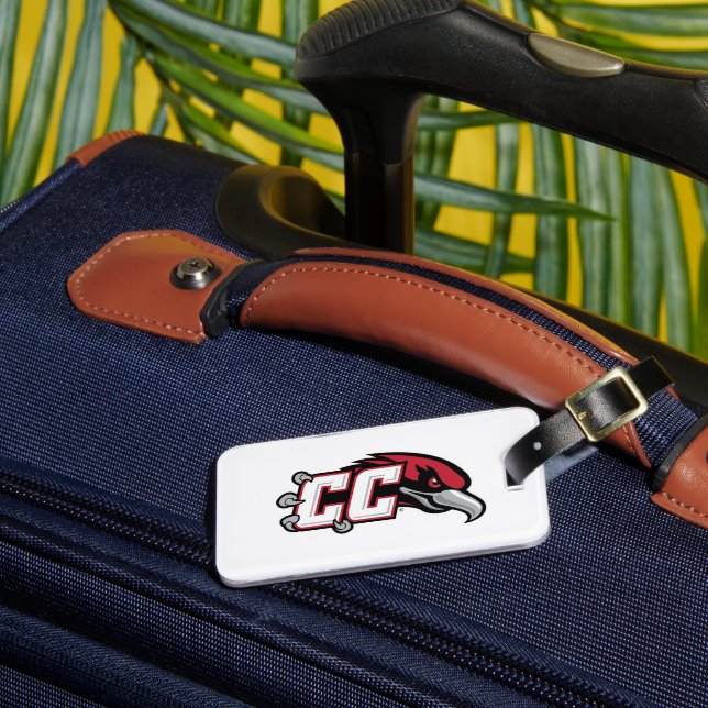 CC Thunderbird Logo Luggage Tag (Front Insitu 3)