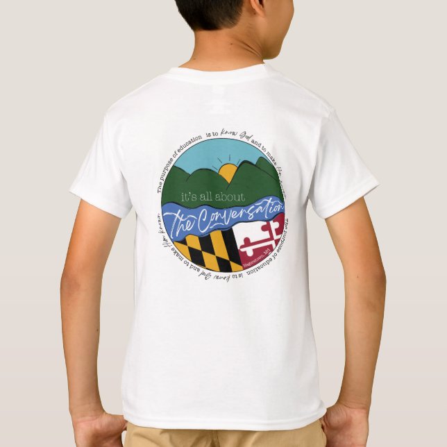 CC tshirt style 2 black ink (Back)