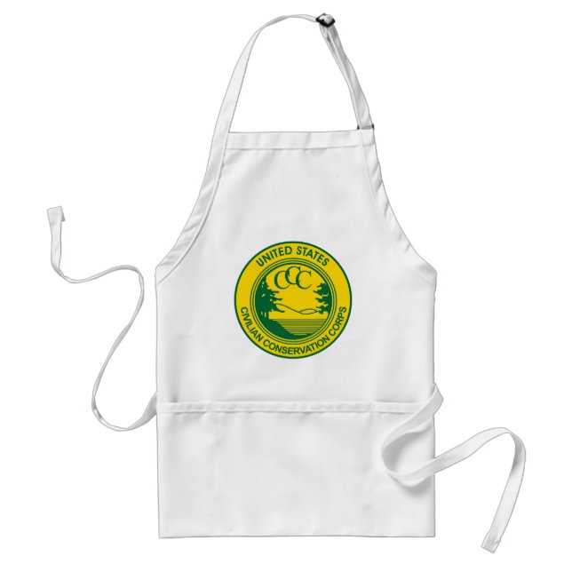 CCC Civilian Conservation Corps Commemorative Standard Apron (Front)