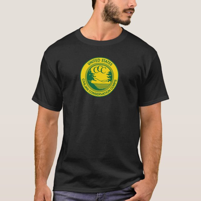 CCC Civilian Conservation Corps Commemorative T-Shirt (Front)