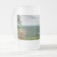 CCC Overlook Petit Jean Frosted Glass Beer Mug