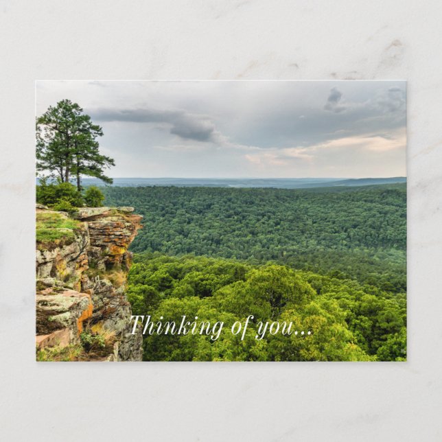 CCC Overlook Petit Jean Postcard (Front)