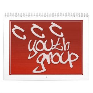 CCC Youth Group Calender Calendar