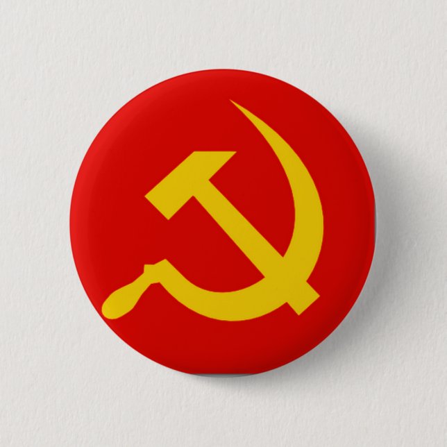 CCCP 2 6 CM ROUND BADGE (Front)