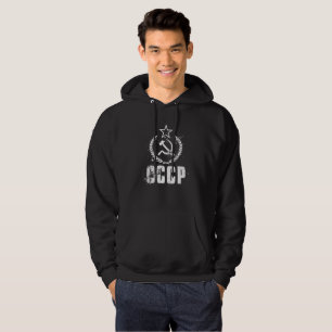 CCCP Communist Black Hoodie