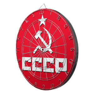 CCCP – era dart board