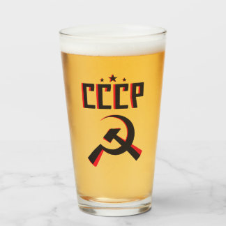 CCCP Pint-ski Glass