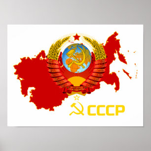 CCCP - Soviet Union Poster