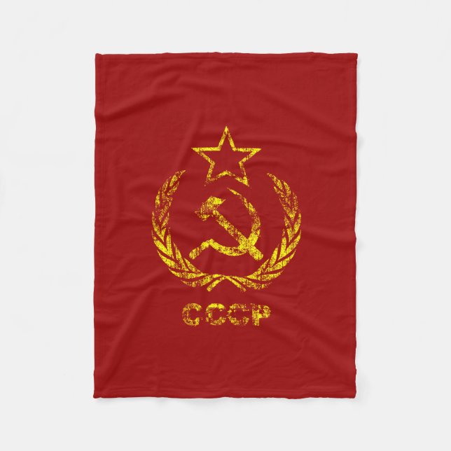 CCCP USSR Communist Used Blankets (Front)