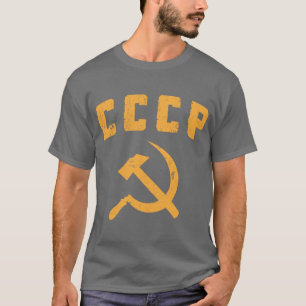 cccp vintage russian ussr hammer and sickle T-Shirt