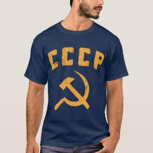 cccp vintage russian ussr hammer and sickle T-Shirt