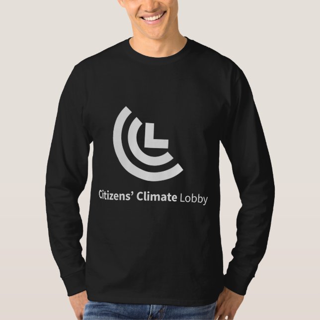 CCL Logo Black Long Sleeved T-Shirt (Front)