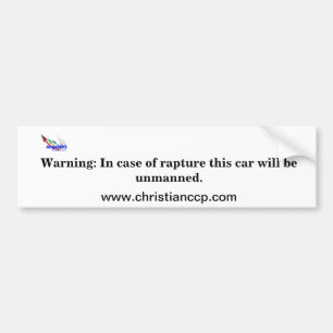 CCP message bumper sticker