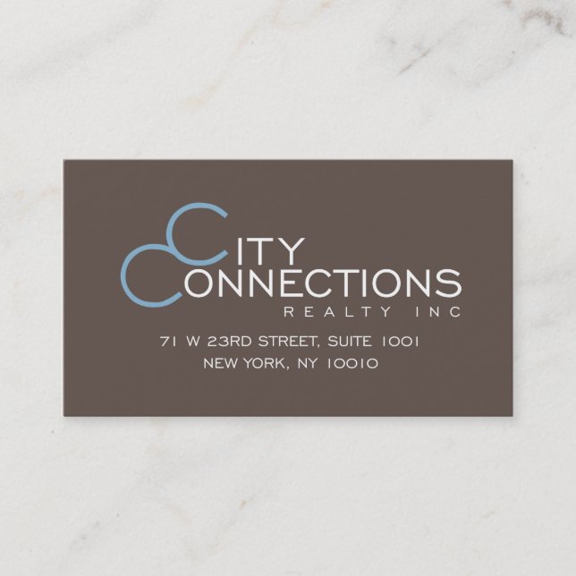 ccrny_front_brown business card (Front)