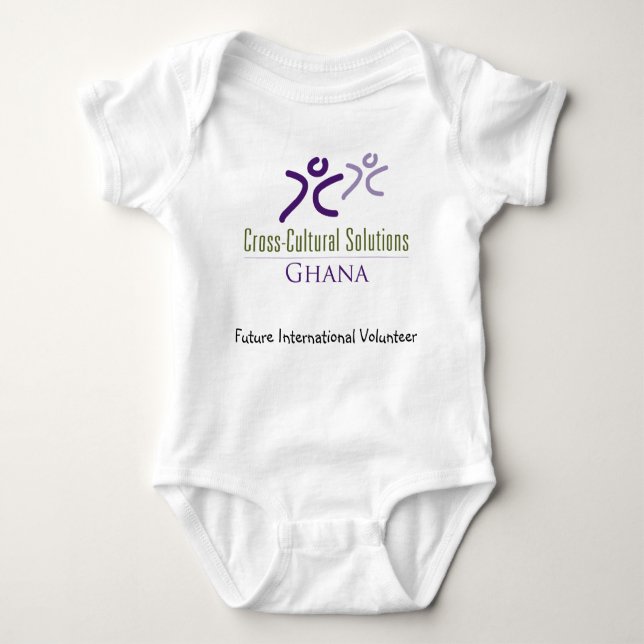 CCS Ghana Baby Apparel Bodysuit (Front)