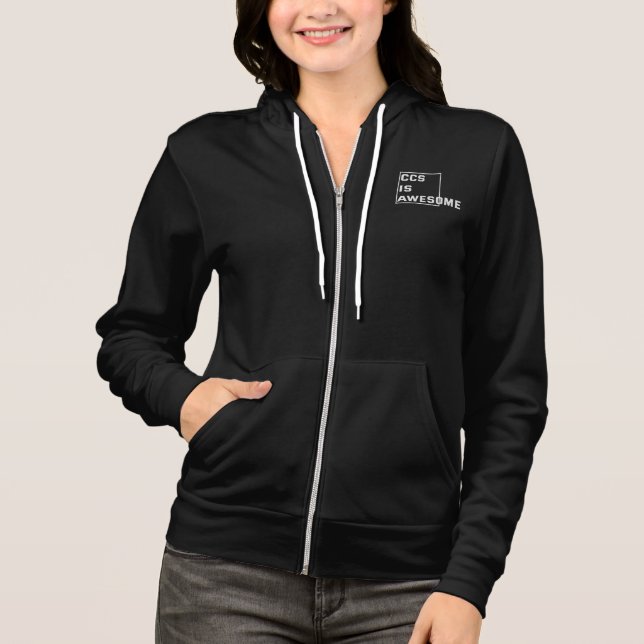 CCS is Awesome Funny Programmer Life Coding Gift Hoodie (Front)