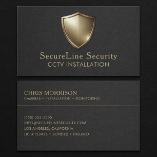 CCTV Installation Business Card