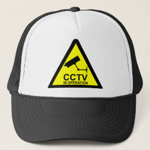 CCTV Notice Trucker Hat