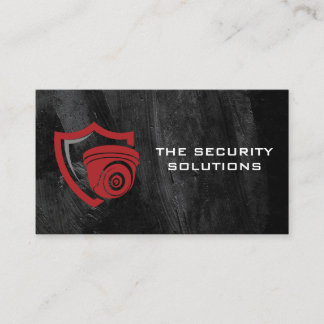 CCTV Security Camera | Surveillance Tech Business Card
