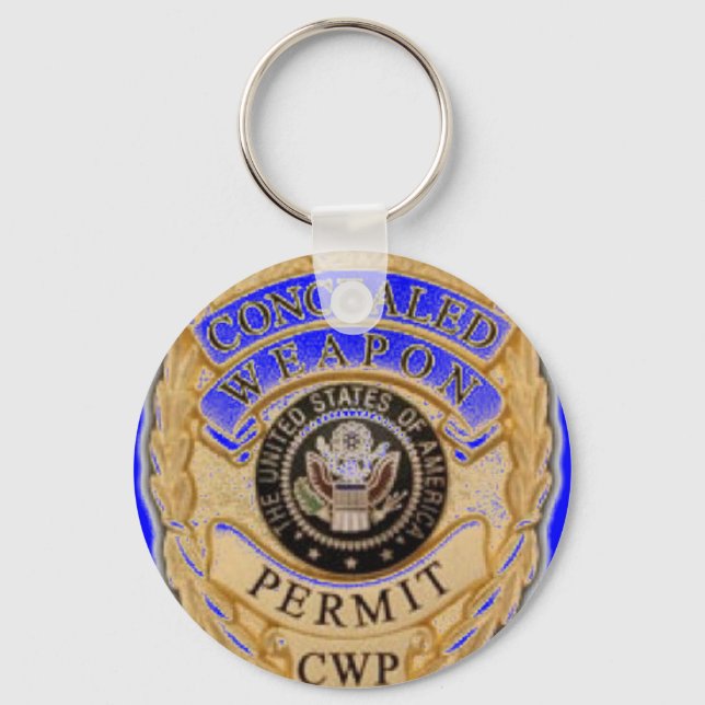 ccw badge design key ring (Front)