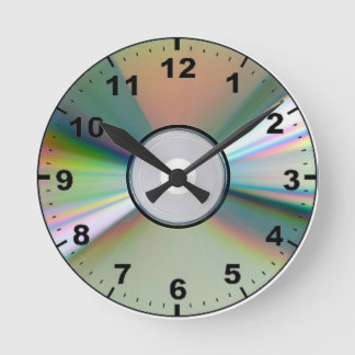 "CD" design wall clocks