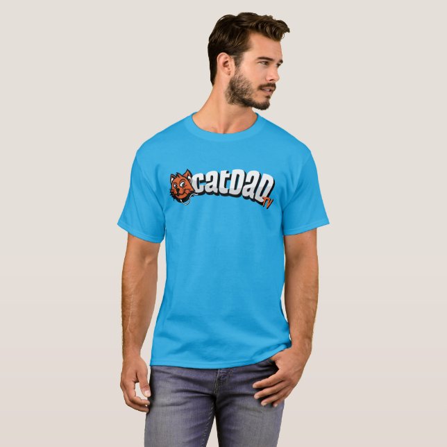 CD Logo Blue T-Shirt (Front Full)