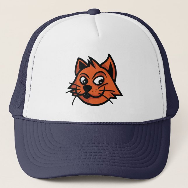 CD Logo Trucker Cat Hat (Front)